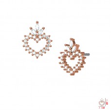 Item No.: 638-129  CZ Earring