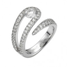 Item No.: 645-464 Ring with AA grade CZ